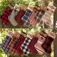 woodland christmas stocking